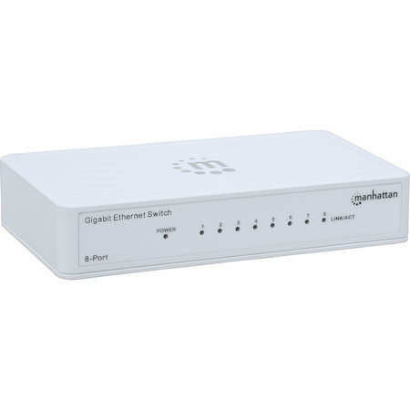 Manhattan 8-Port Gigabit Ethernet Switch