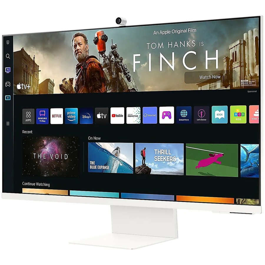 Samsung S32BM801UU 32" Class 4K UHD Smart LCD Monitor - 16:9 - White