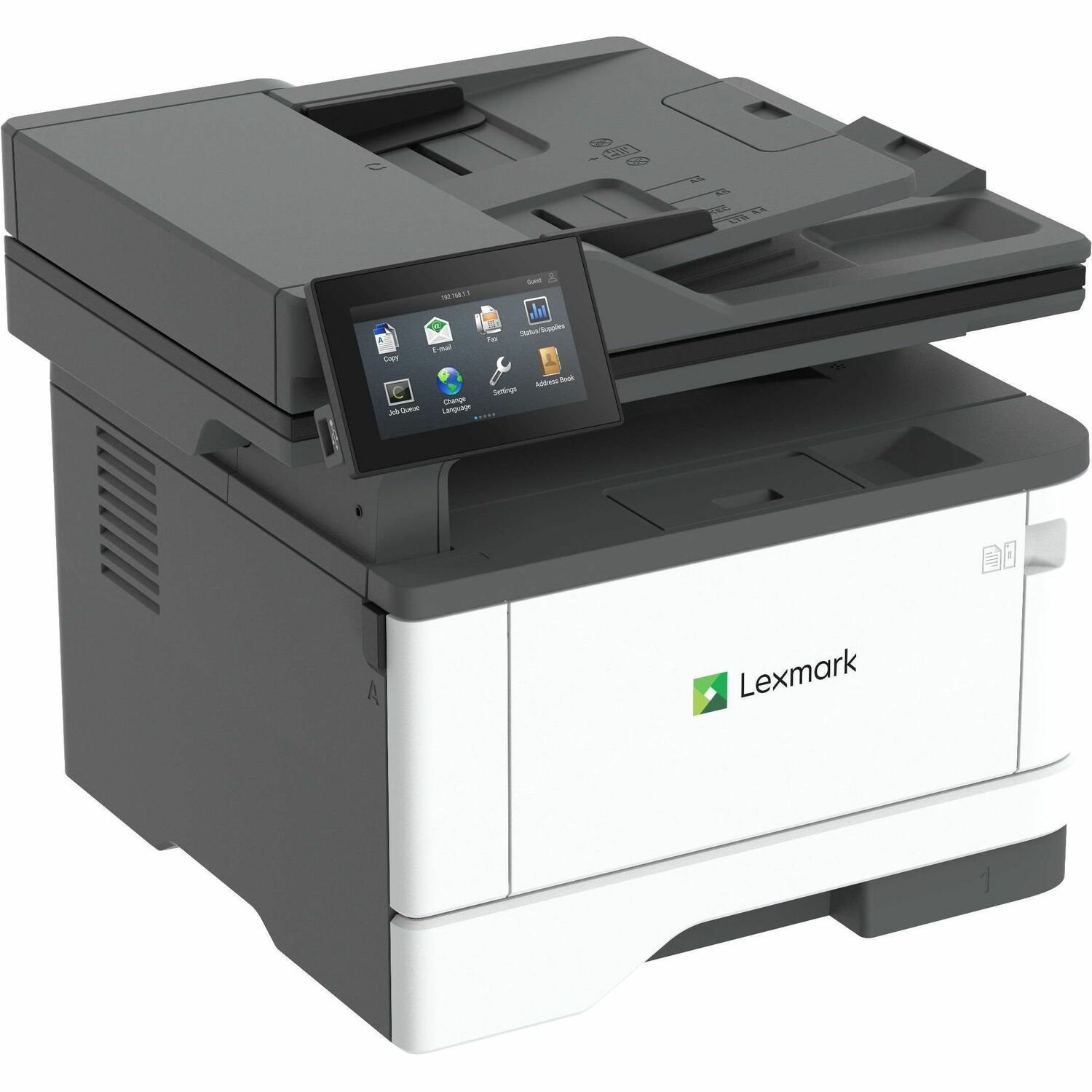 Lexmark MX432adwe Laser Multifunction Printer - Monochrome - TAA Compliant