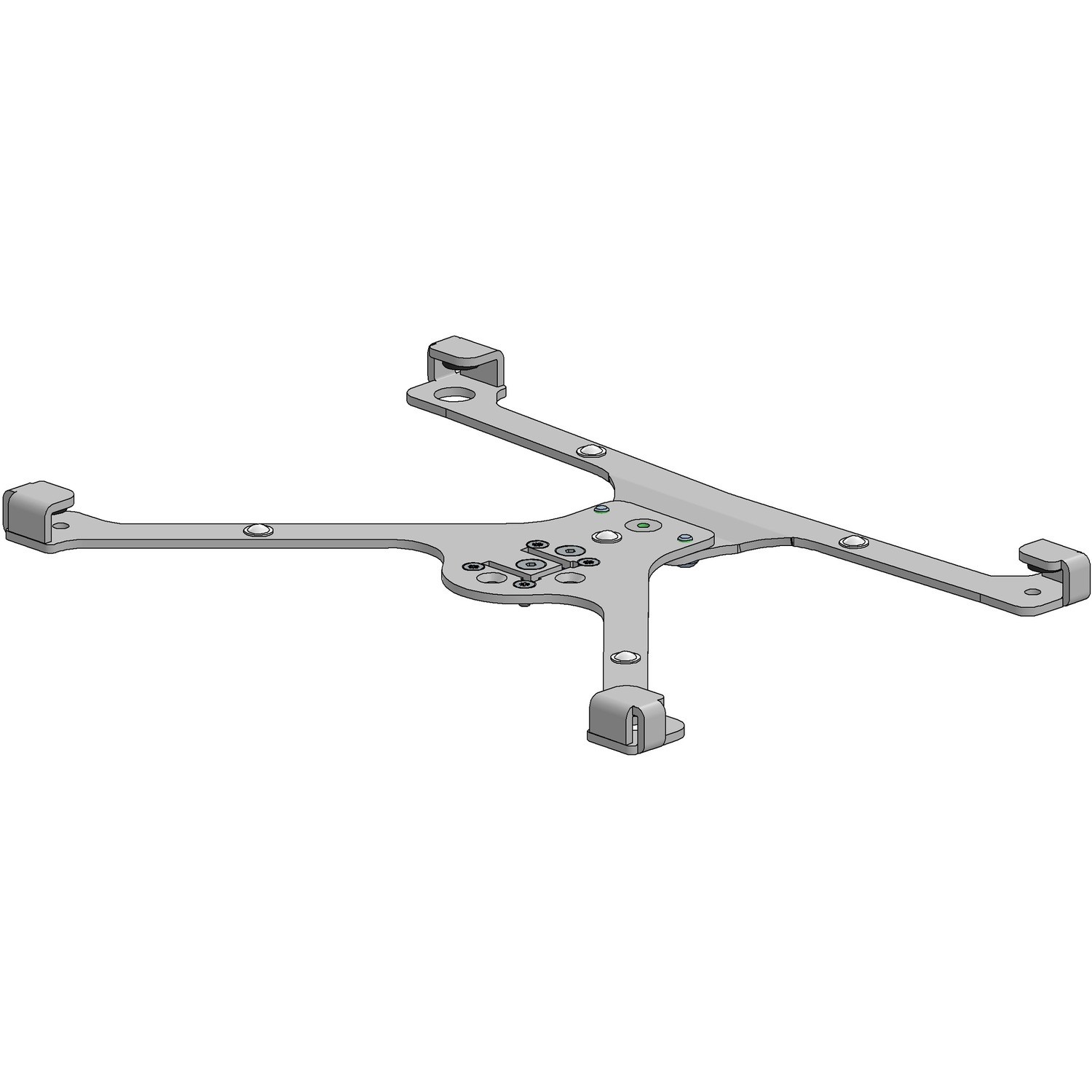 SpacePole X-Frame Montageframe voor iPad Air 2, iPad Pro - Zwart