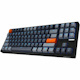 Adesso EasyTouch 1100 Keyboard - Wired/Wireless Connectivity - USB Interface - RGB LED - English (US) - Grey