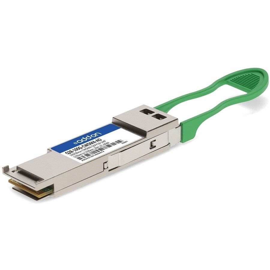 AddOn Dell Q28-100G-CWDM4 Compatible TAA 100GBase-CWDM4 QSFP28 Transceiver (SMF, 1270nm to 1330nm, 2km, LC, DOM)