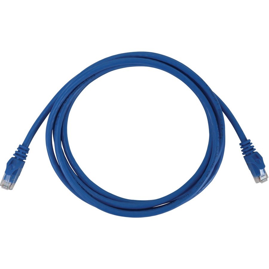 Eaton Tripp Lite Series Cat6a 10G Snagless Molded UTP Ethernet Cable (RJ45 M/M), PoE, Blue, 7 ft. (2.1 m)