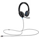 Logitech H540 Wired Over-the-head Stereo Headset - Black