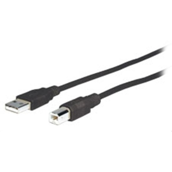 Comprehensive Standard Series USB 2.0 A Male To B Male Cable 25ft.