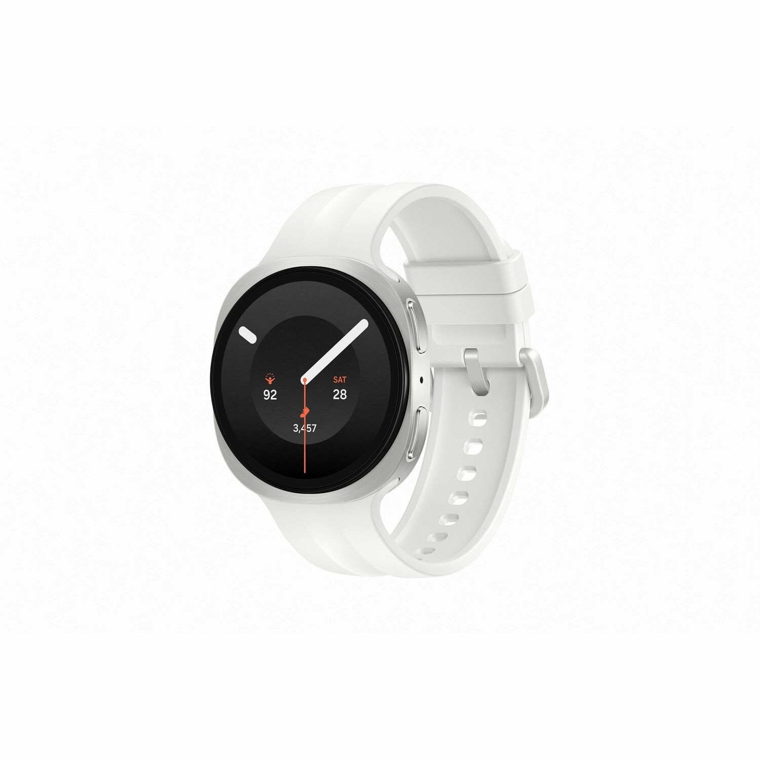 Samsung Galaxy Watch9 SM-L345F Smart Watch - 42.70 mm Case Height - 40.40 mm Case Width - Cream Body Color - Cream Band Color - Armor Aluminum Case Material - Wireless LAN - 4G - LTE, UMTS