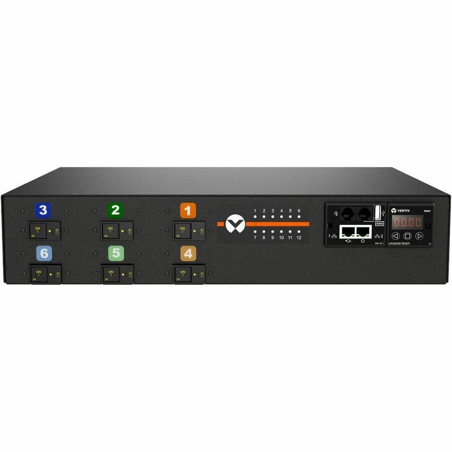 Vertiv Geist rPDU MNU3EDR6-12CF18-6PS15D0H10-S 12-Outlets PDU