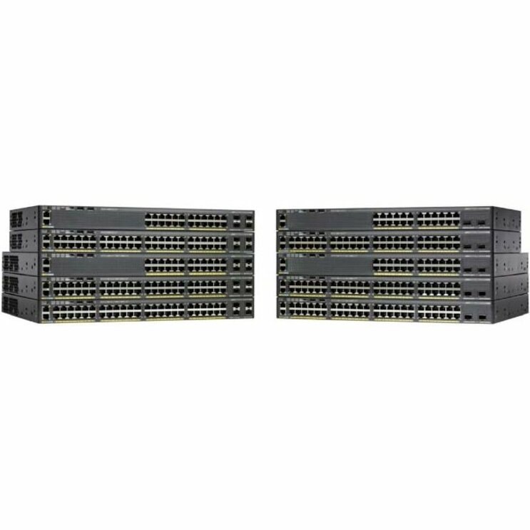 Cisco Catalyst 2960-XR 2960XR-24PD-I 24 Ports Manageable Ethernet Switch - 10/100/1000Base-T