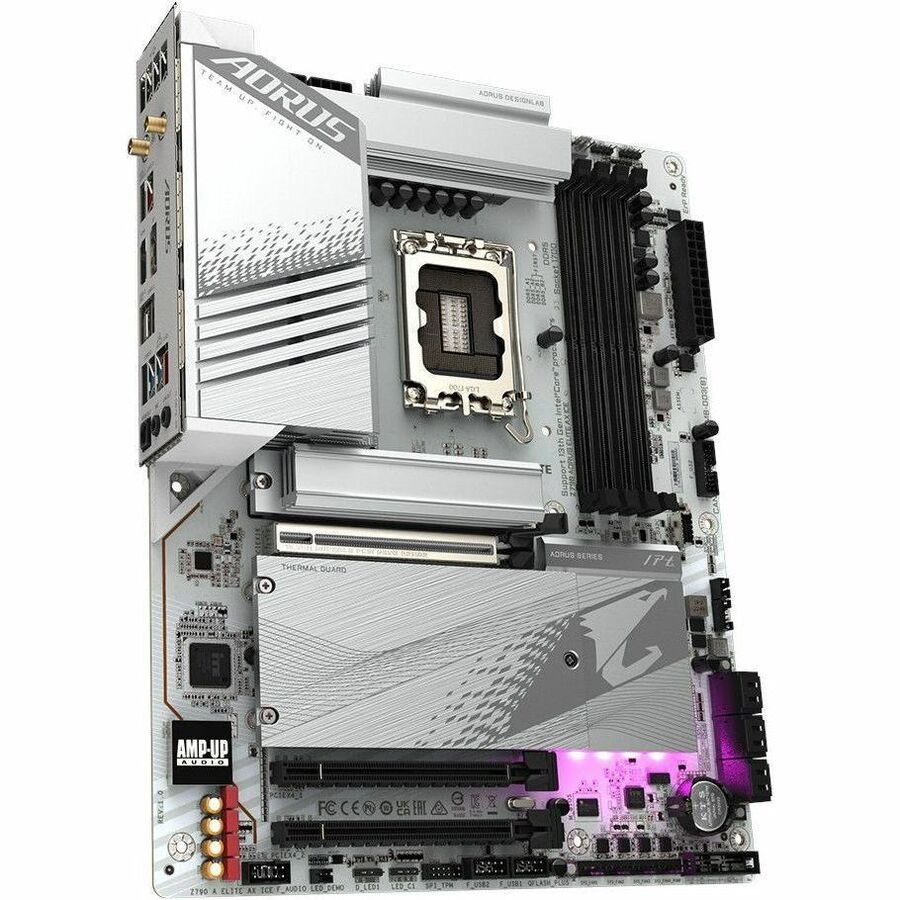 Aorus Z790 ELITE AX ICE Desktop Motherboard - Intel Z790 Chipset - Socket LGA-1700 - ATX