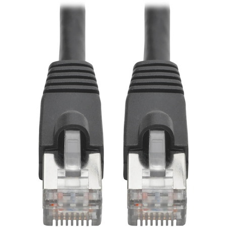 Tripp Lite by Eaton Cat6a 10G Snagless Shielded STP Ethernet Cable (RJ45 M/M) PoE Black 6 ft. (1.83 m)