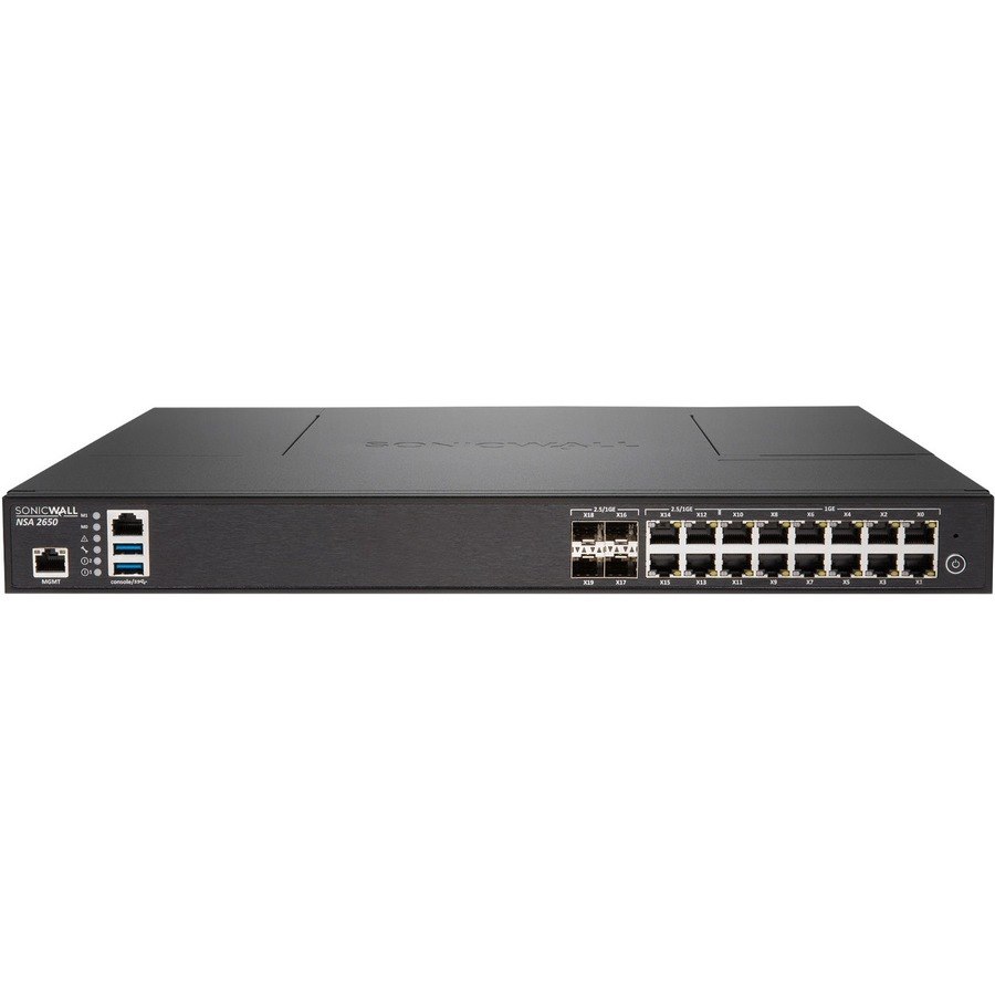 SonicWall NSA 2650 Network Security/Firewall Appliance