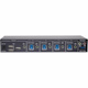 StarTech.com 4-Port KM Switch w/ Mouse Switching, USB 3.0 Keyboard/Mouse Switcher for 4 Computers, 3.5mm and USB Audio, TAA Compliant