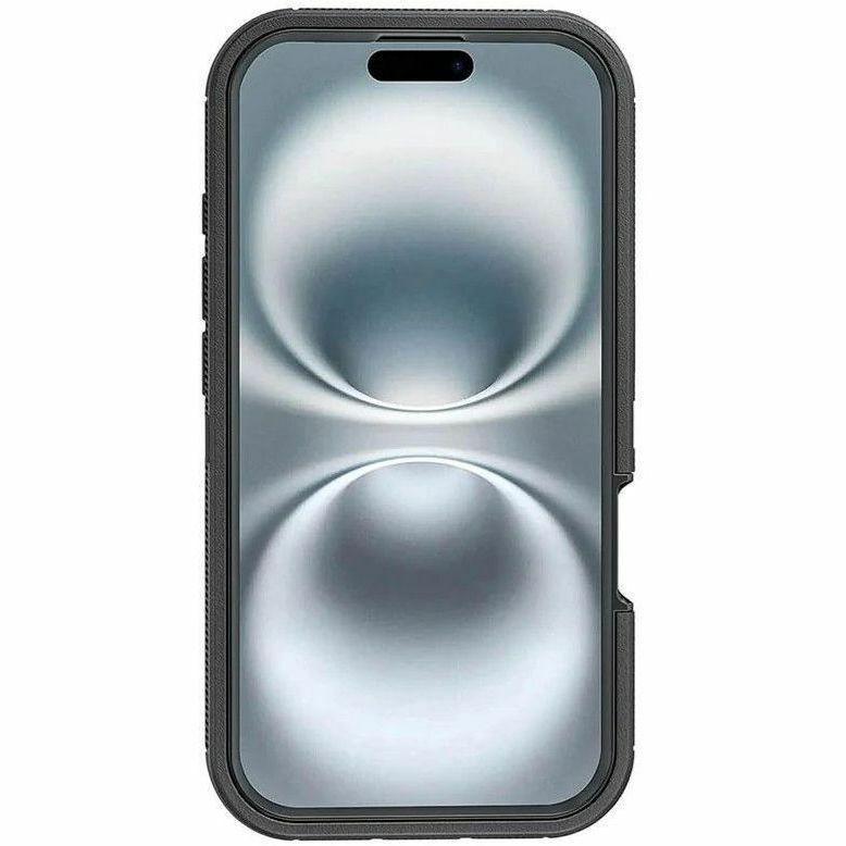 Strike Rugged Case for Apple iPhone 16 Plus Smartphone - Rubberised Textured Design - Black