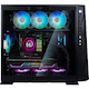 In Win IW-CS-309GE-BLK Gaming Computer Case - ATX Motherboard Supported - Mid-tower - Tempered Glass, SECC, Acrylonitrile Butadiene Styrene (ABS) - Black