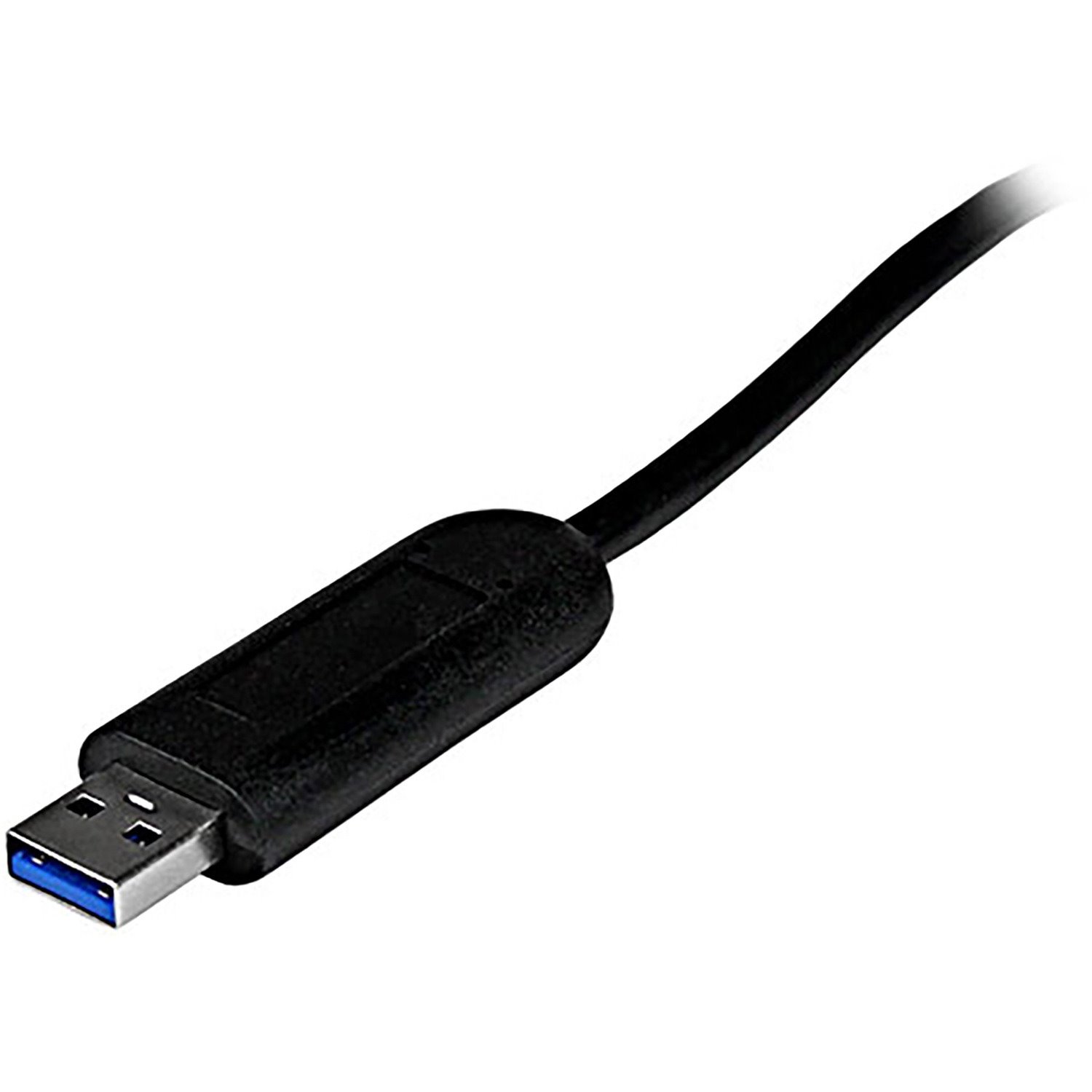 StarTech.com 4 Port Portable SuperSpeed USB 3.0 Hub with Built-in Cable - 5Gbps