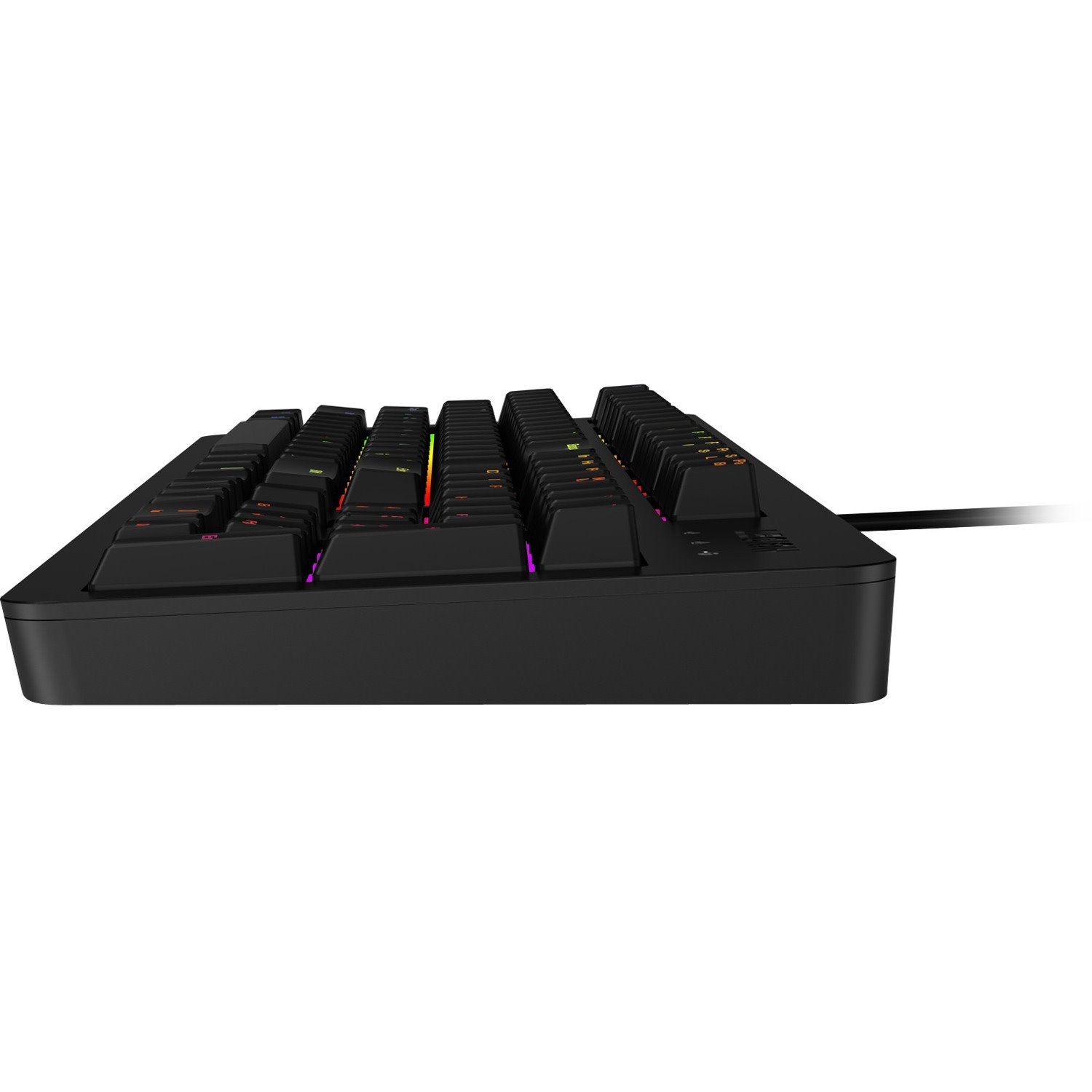 Lenovo Legion K300 Gaming Keyboard - Cable Connectivity - USB 2.0 Interface - English (UK) - QWERTY Layout - Black