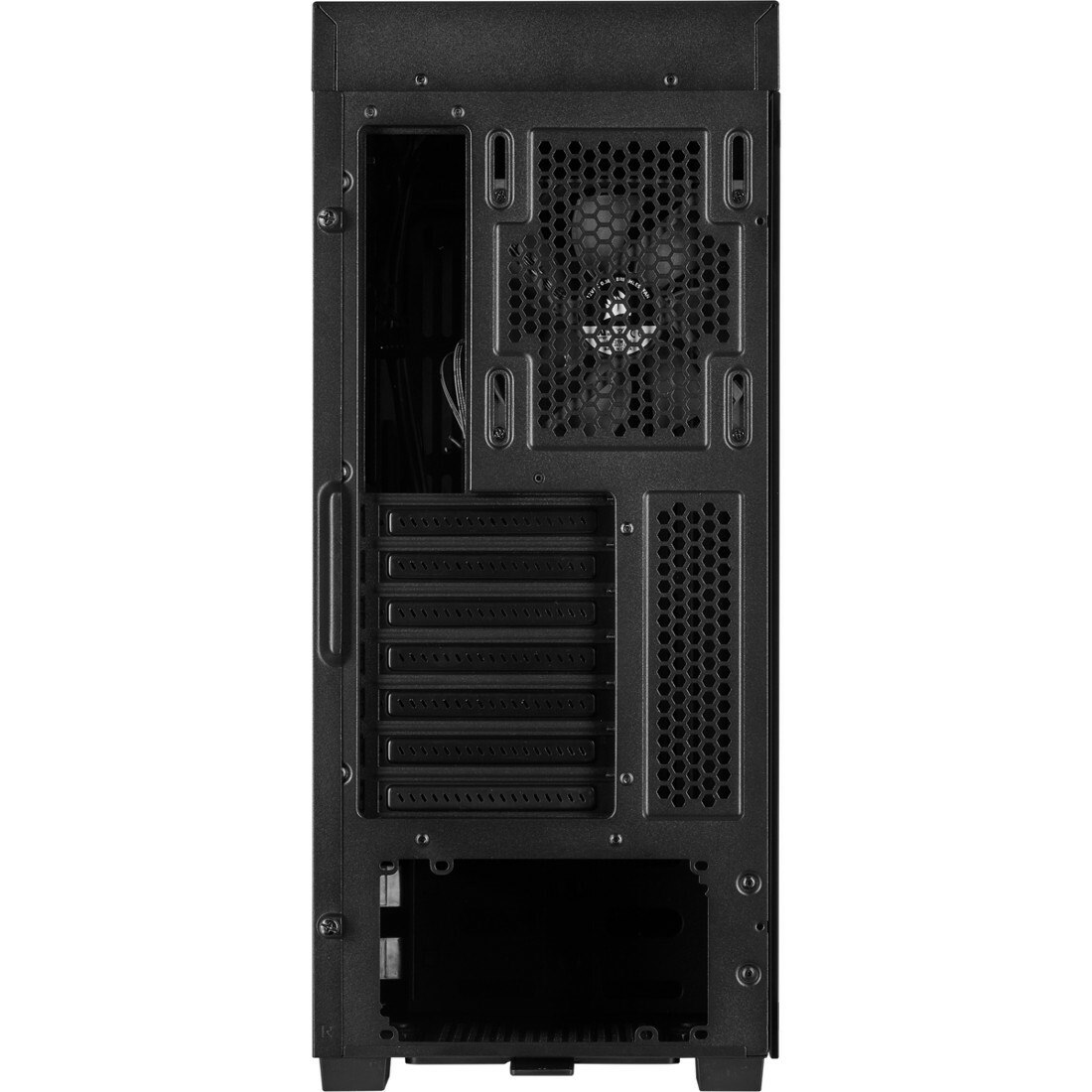 Corsair 110Q Computer Case - Mini ITX, Micro ATX, ATX Motherboard Supported - Mid-tower - Steel, Plastic - Black