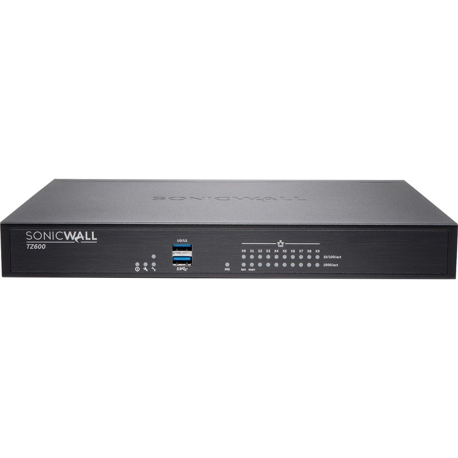 SonicWall TZ600 Network Security/Firewall Appliance