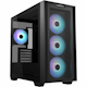 Asus ASUS A21 PLUS Case Computer Case - Mini ITX, Micro ATX Motherboard Supported - Mid-tower - Mesh - Black