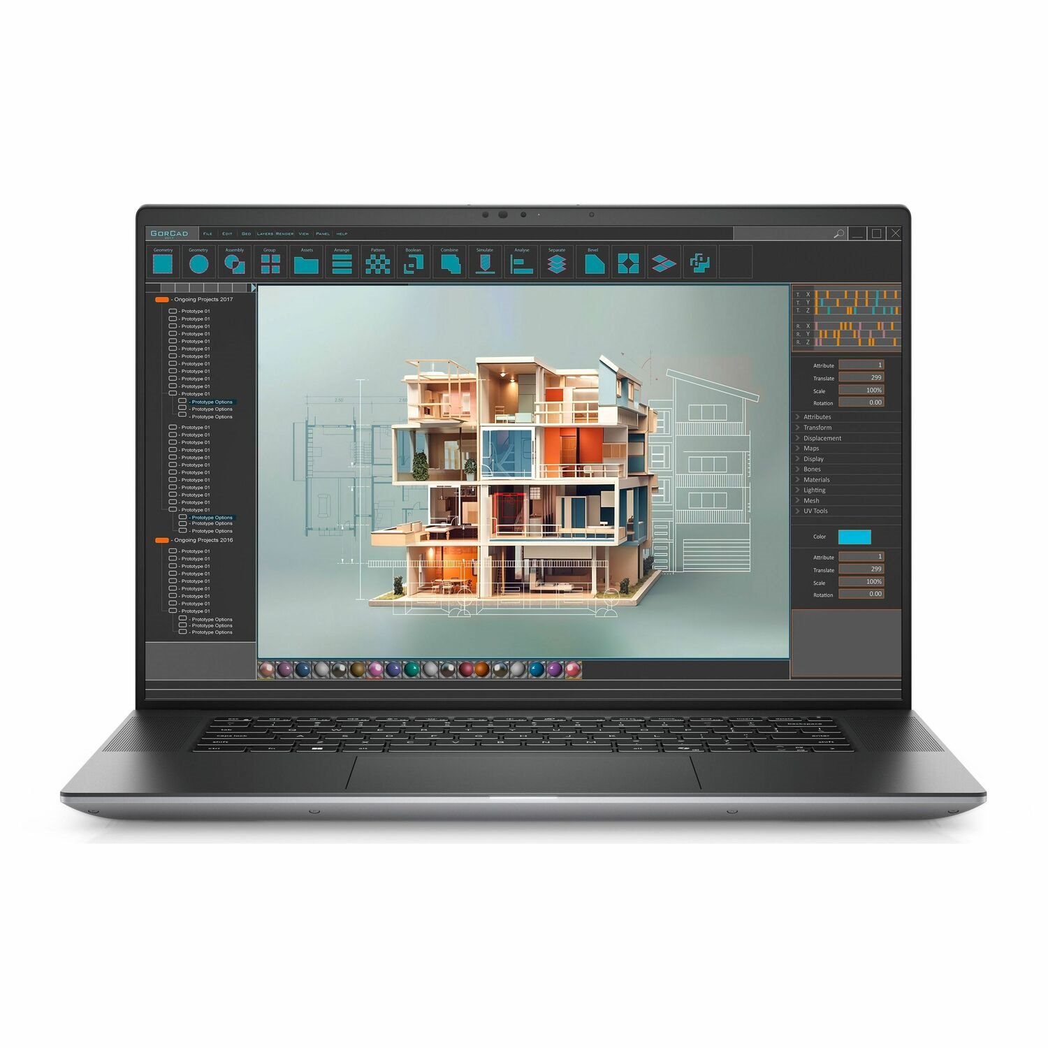 Dell Precision 5000 5690 16" Mobile Workstation - Full HD - Intel Core Ultra 7 165H - vPro Technology - 32 GB - 1 TB SSD - Annodized Titan Gray