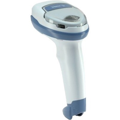 Zebra DS4608-HC Handheld Barcode Scanner Kit - Cable Connectivity - Healthcare White