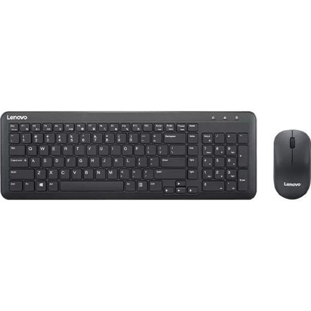 Lenovo 300 Wireless Combo Keyboard and Mouse - US English