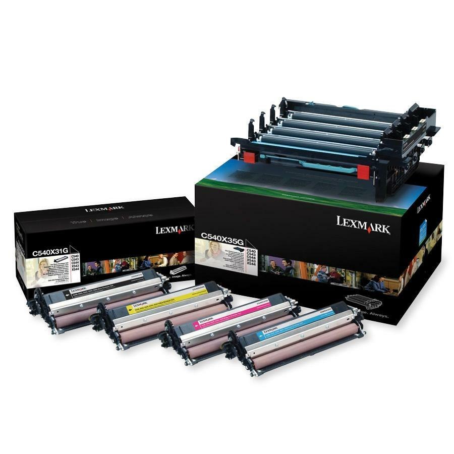 Lexmark C540X74G Black/Color Imaging Kit