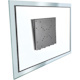 Atdec TH-2250-VF Wall Mount for Flat Panel Display, Display Screen - Black