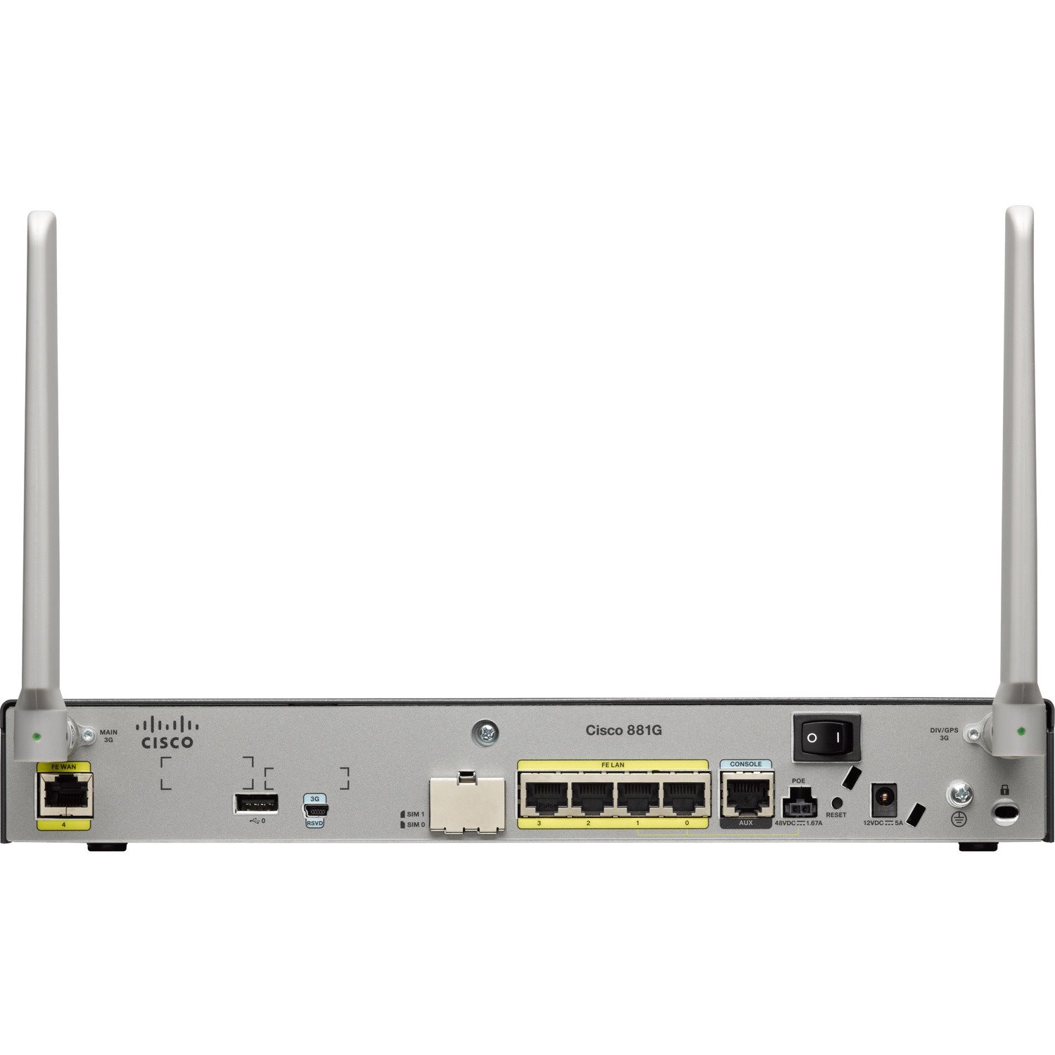 Cisco 880 C881 Router - Refurbished