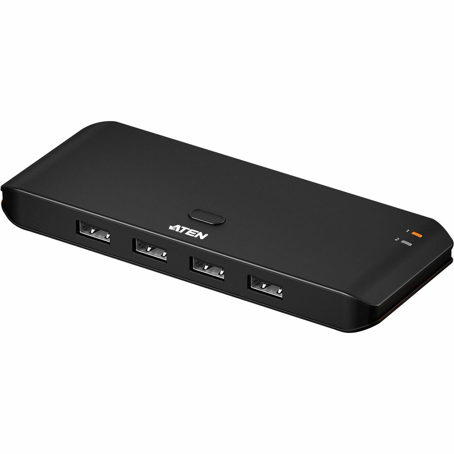 ATEN US4224 USB Switch - USB Type A - 60 MB/s - Workstation, Flash Drive, Printer - Portable