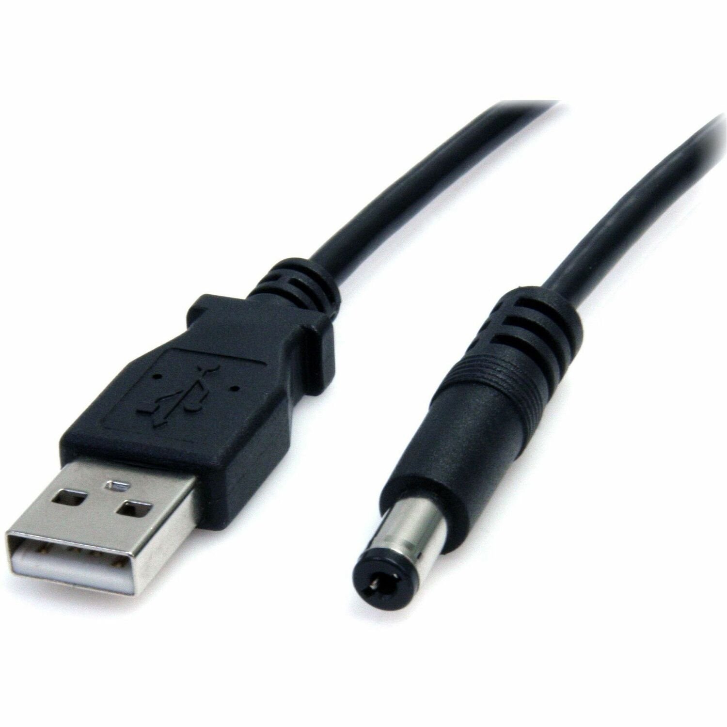 StarTech.com USB naar 5,5 mm voedingskabel - type M connector - 2 m