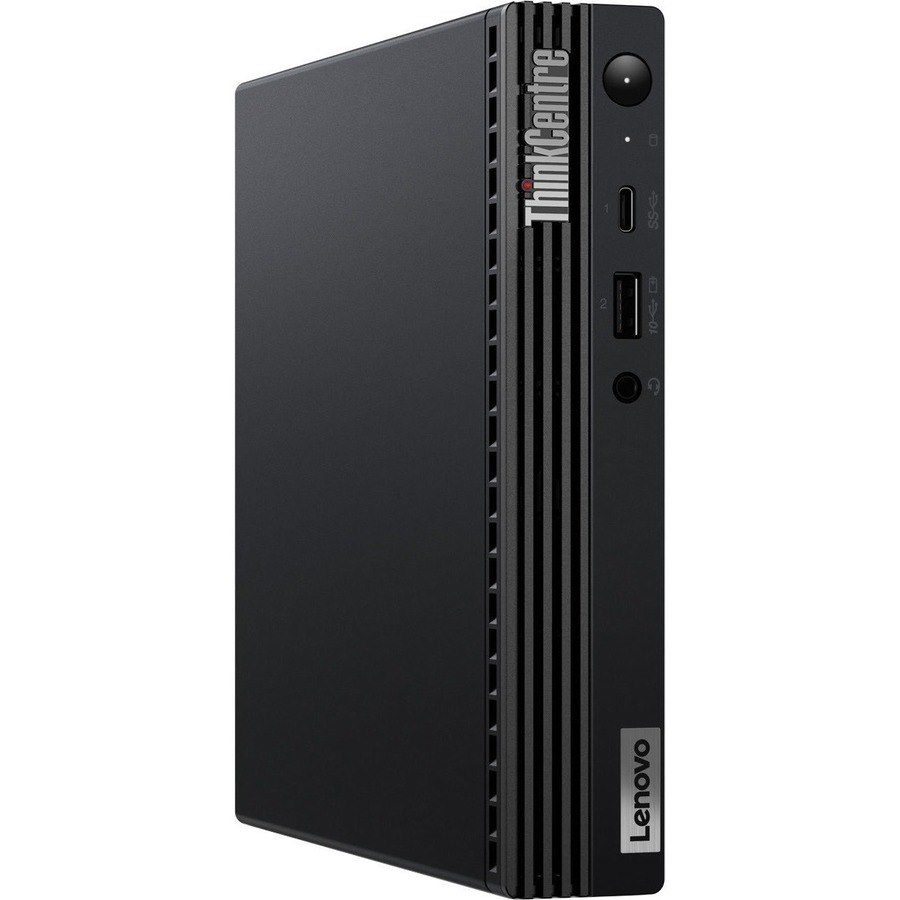 Lenovo ThinkCentre M80q 11DN0090US Desktop Computer - Intel Core i7 10th Gen i7-10700T - vPro Technology - 16 GB - 256 GB SSD - Tiny - Black