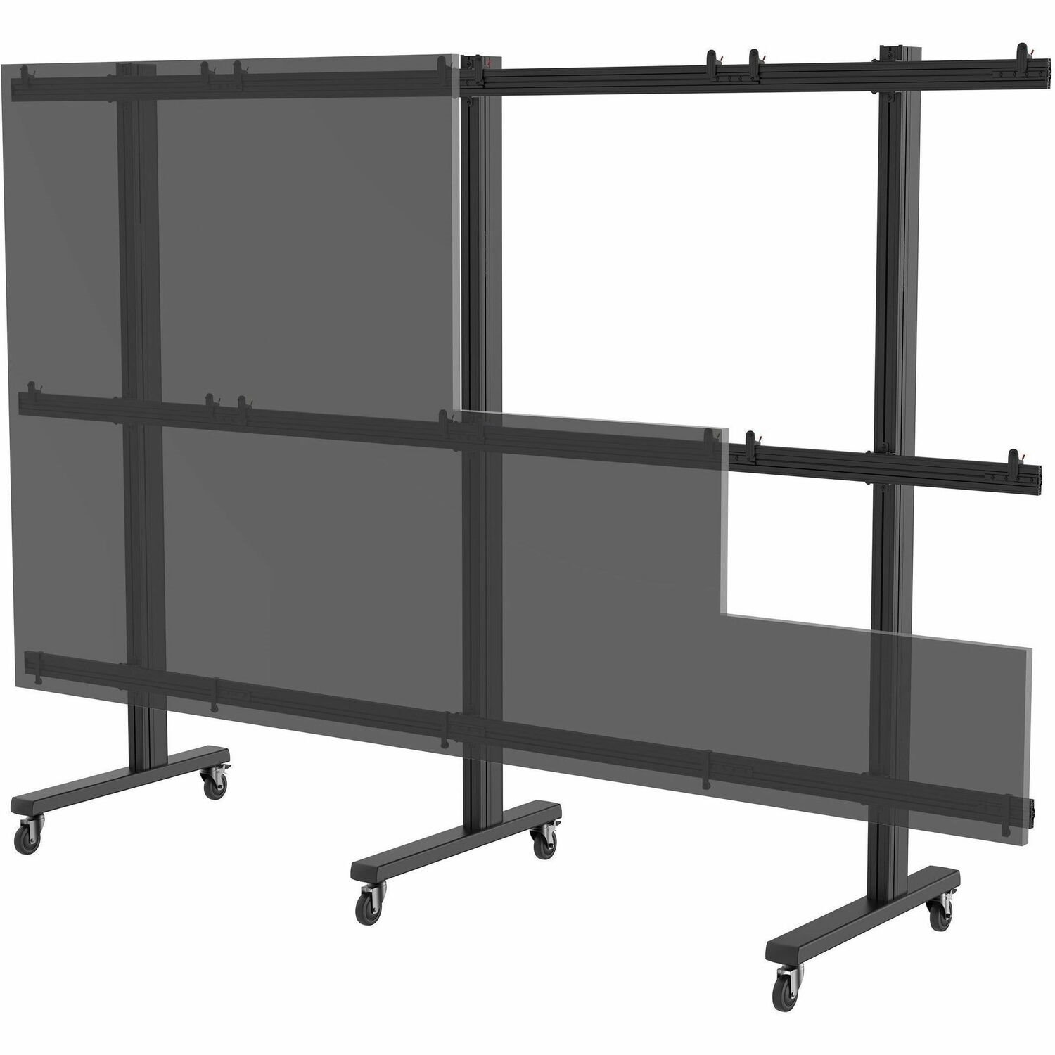 Peerless-AV&reg; SEAMLESS Connect Universal dvLED Cart/Trolley for 55" Displays up to 1220mm Wide in a 3x3 Configuration