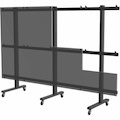 Peerless-AV® SEAMLESS Connect Universal dvLED Cart/Trolley for 55" Displays up to 1220mm Wide in a 2x2 Configuration