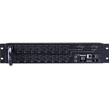 CyberPower PDU41003 Single Phase 100 - 120 VAC 30A Switched PDU
