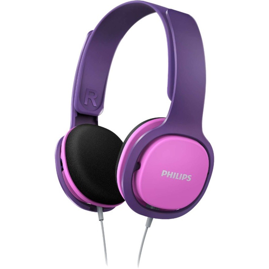 Philips Kids SHK2000PK/00 Wired Over-the-head Binaural Stereo Headphone - Pink - 1
