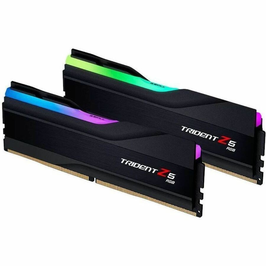 G.SKILL Trident Z5 RGB RAM Module for Motherboard, PC - 128 GB (2 x 64GB) - RGB - DDR5-6400/PC5-51200 DDR5 SDRAM - CL36 - 1.35 V