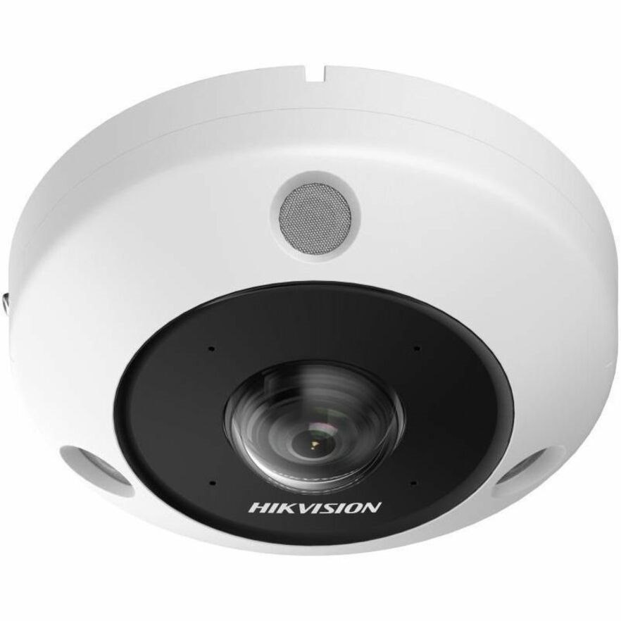 Hikvision DeepinView DS-2CD63C5G1-IVS 12 Megapixel Network Camera - Color - Fisheye