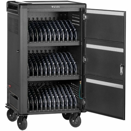 V7 36 Device USB-C PD Prewired US Charge Cart