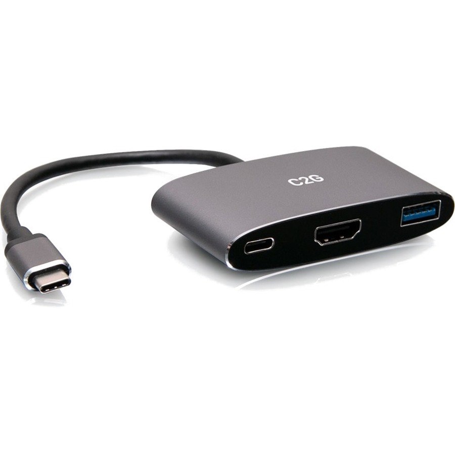 C2G USB C Docking Station with 4K HDMI, USB, and USB C - Power Delivery up to 100W