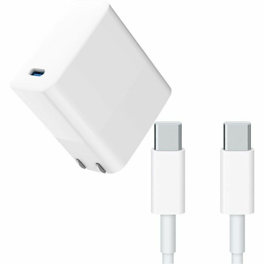 4XEM 65W 10FT USB-C to USB-C GaN Charging Kit - White
