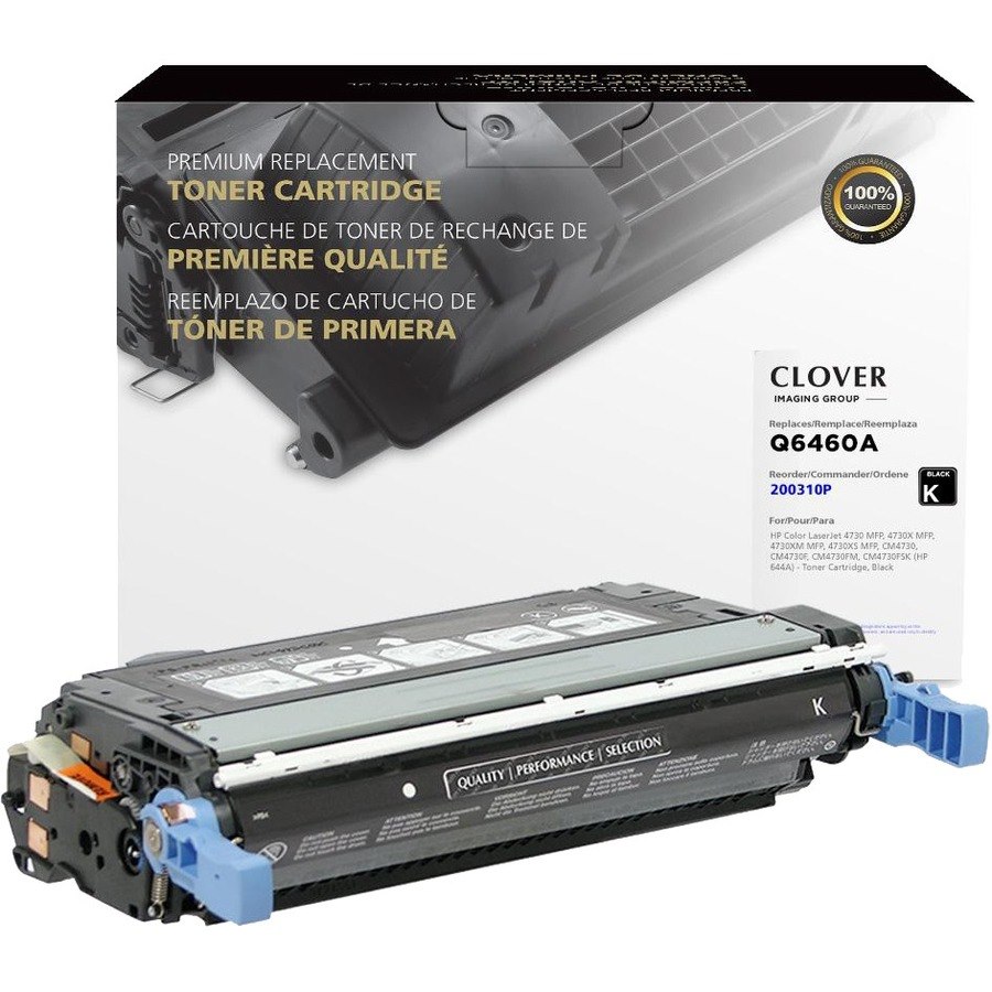 Clover Imaging Remanufactured Black Toner Cartridge for HP 644A (Q6460A)