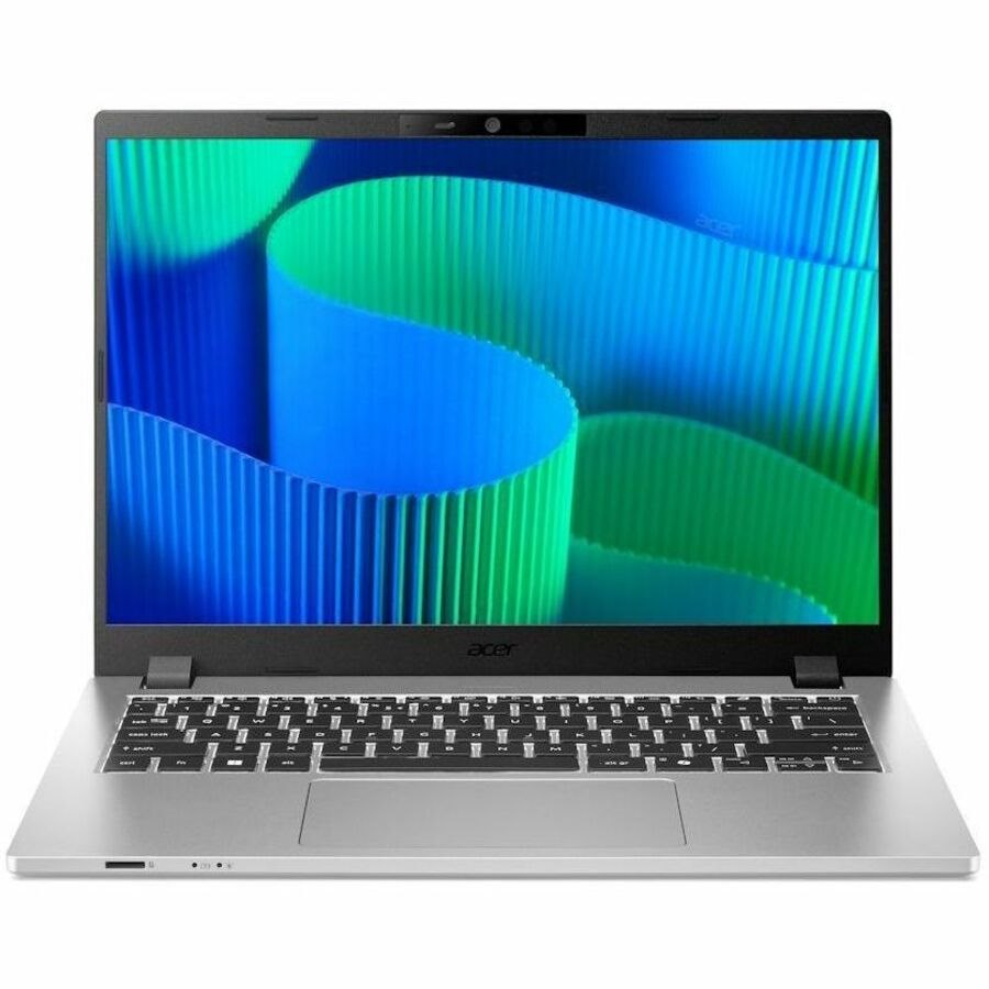 Acer TravelMate P2 14 P214-56-TCO TMP214-56-TCO-36B7 35.6 cm (14") Notebook - WUXGA - Intel Core 3 100U - 8 GB - 256 GB SSD - English (UK) Keyboard - Silver