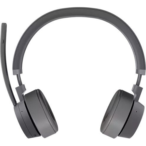 Lenovo Go Wired/Wireless Over-the-head Stereo Headset - Storm Grey