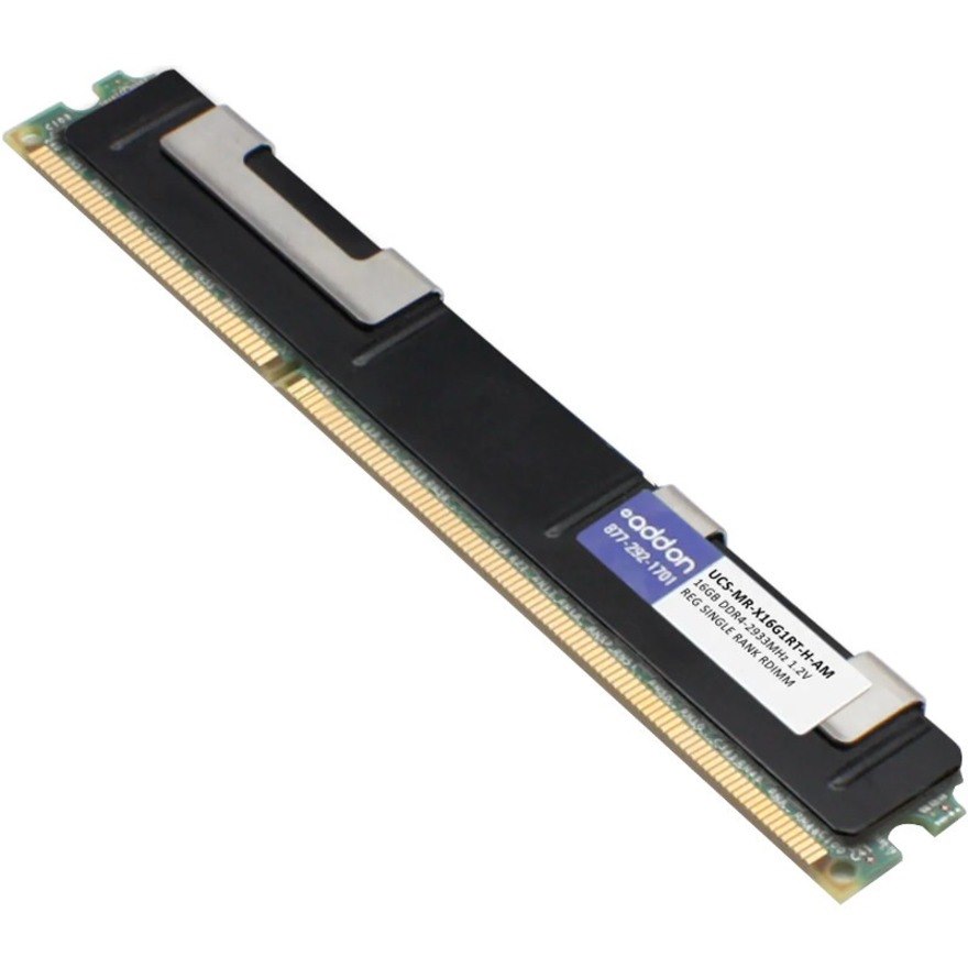 AddOn Cisco UCS-MR-X16G1RT-H Compatible Factory Original 16GB DDR4-2933MHz Registered ECC Single Rank x4 1.2V 288-pin CL17 RDIMM