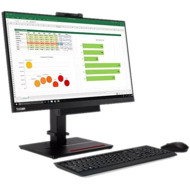 Lenovo ThinkCentre TIO24 Gen 4 24" Class Webcam LED Touchscreen Monitor - 16:9