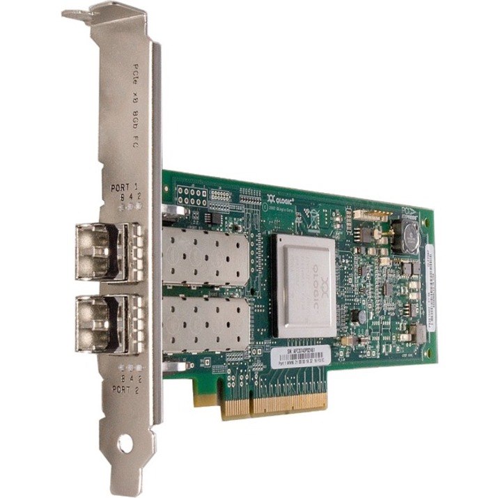 QLogic QLE2562 Fibre Channel Host Bus Adapter - Low-profile