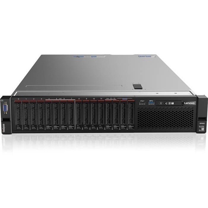 Lenovo ThinkSystem SR850 7X19A05JNA 2U Rack Server - 4 x Intel Xeon Platinum 2.20 GHz - 128 GB RAM - Serial ATA/600 Controller