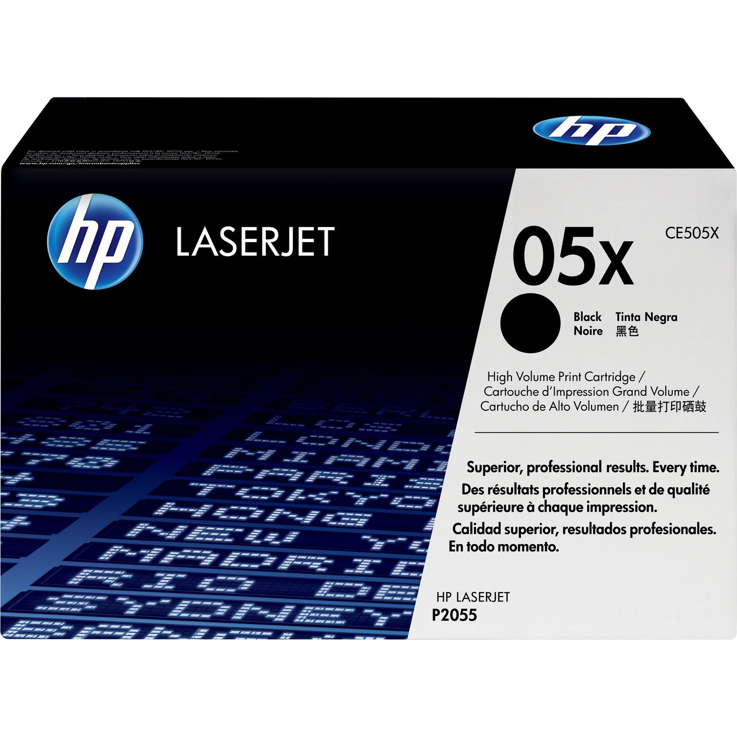 HP CE505XC High Yield Black Contract Original LaserJet Toner Cartridge