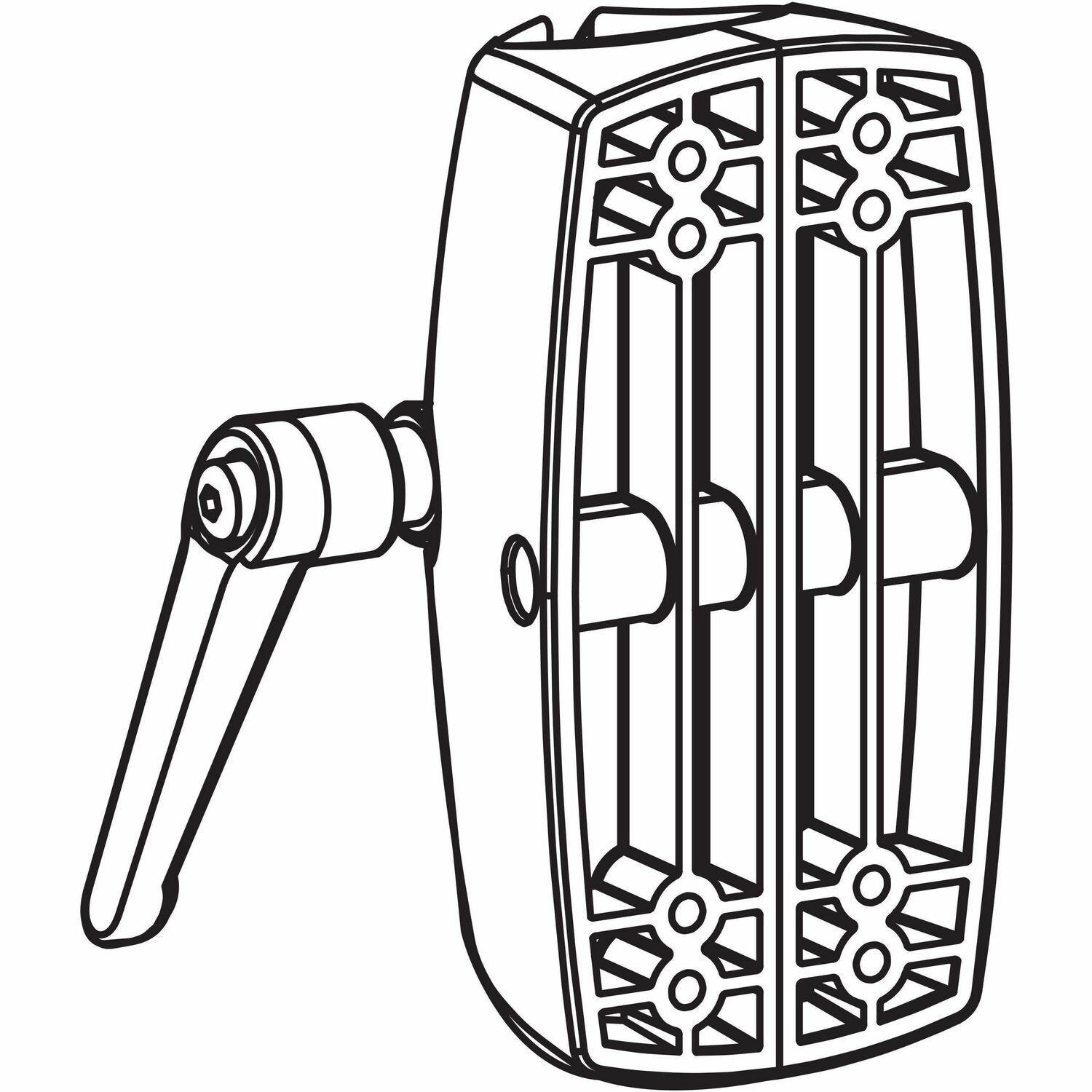 Ergotron - Bevestigingscomponent (Beugel Voor Buis) - Zwart